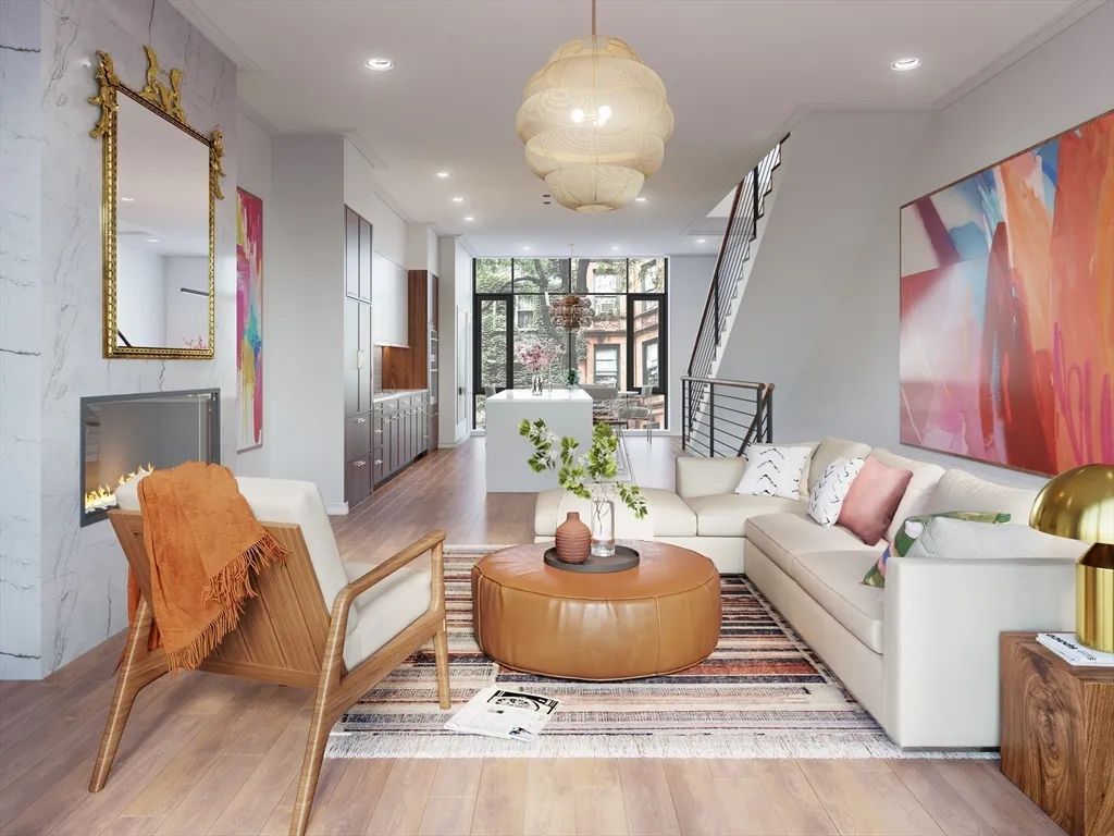 3 bed, 3 bath apartment for rent at 1-17 Edgerly Pl Unit 3, Back Bay — photo 3 of 8