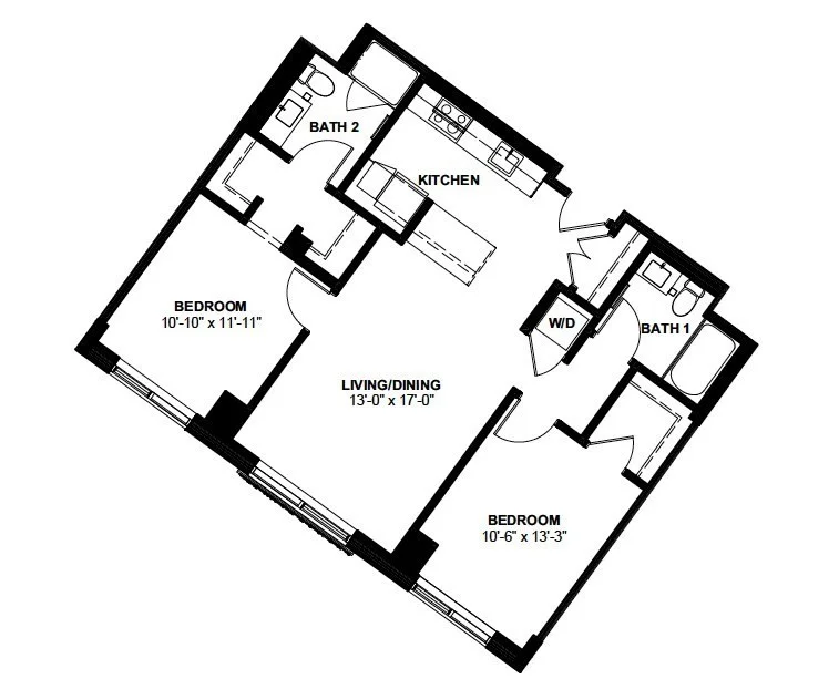 2 bed, 2 bath apartment for rent at 1 Canal St Unit 413, North End — photo 11 of 11