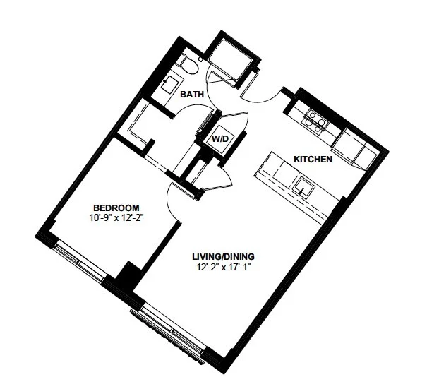 1 bed, 1 bath apartment for rent at 1 Canal St Unit 711, North End — photo 10 of 10