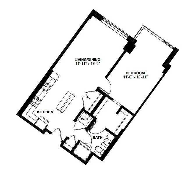 1 bed, 1 bath apartment for rent at 1 Canal St Unit 712, North End — photo 10 of 10
