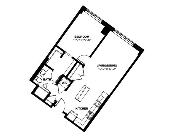 1 bed, 1 bath apartment for rent at 1 Canal St Unit 716, North End — photo 11 of 11