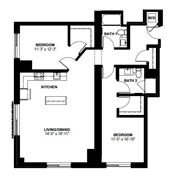 2 bed, 2 bath apartment for rent at 1 Canal St Unit 804, North End — photo 12 of 12