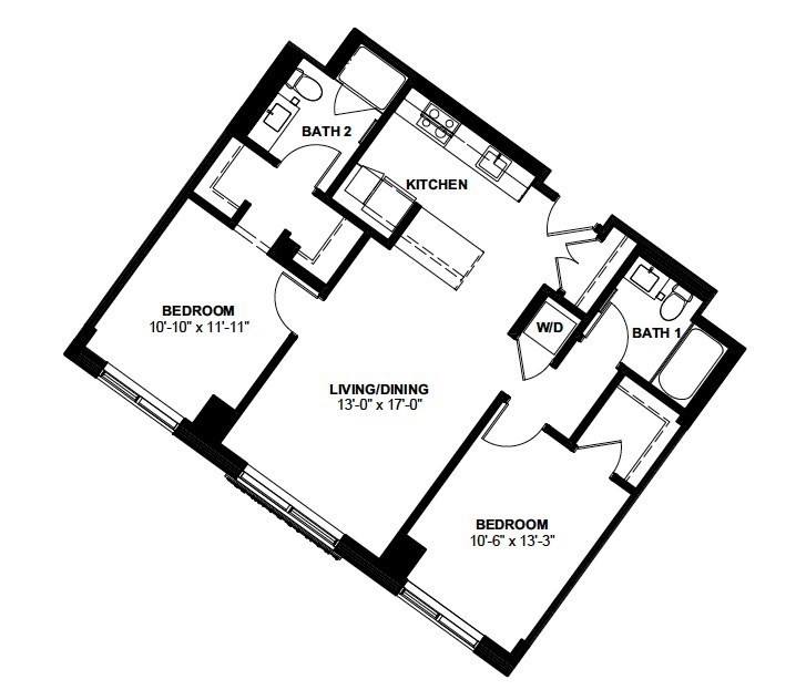 2 bed, 2 bath apartment for rent at 1 Canal St Unit 813, North End — photo 14 of 14