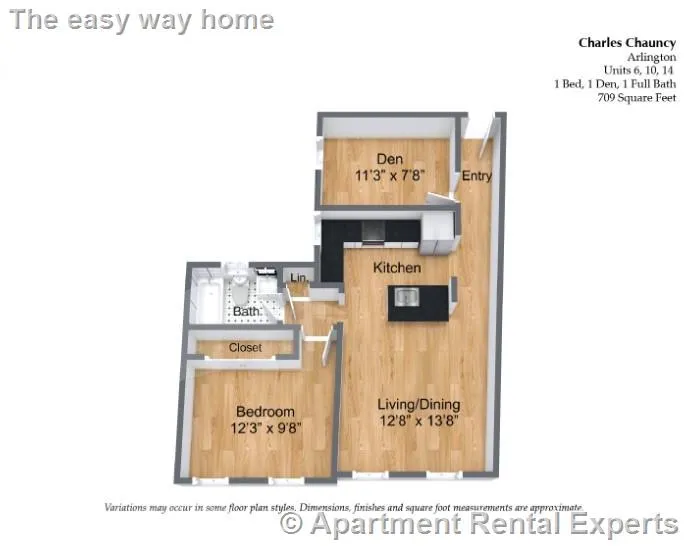 1 bed, 1 bath apartment for rent at 1 Chauncy St Unit 14, Harvard Square — photo 6 of 7