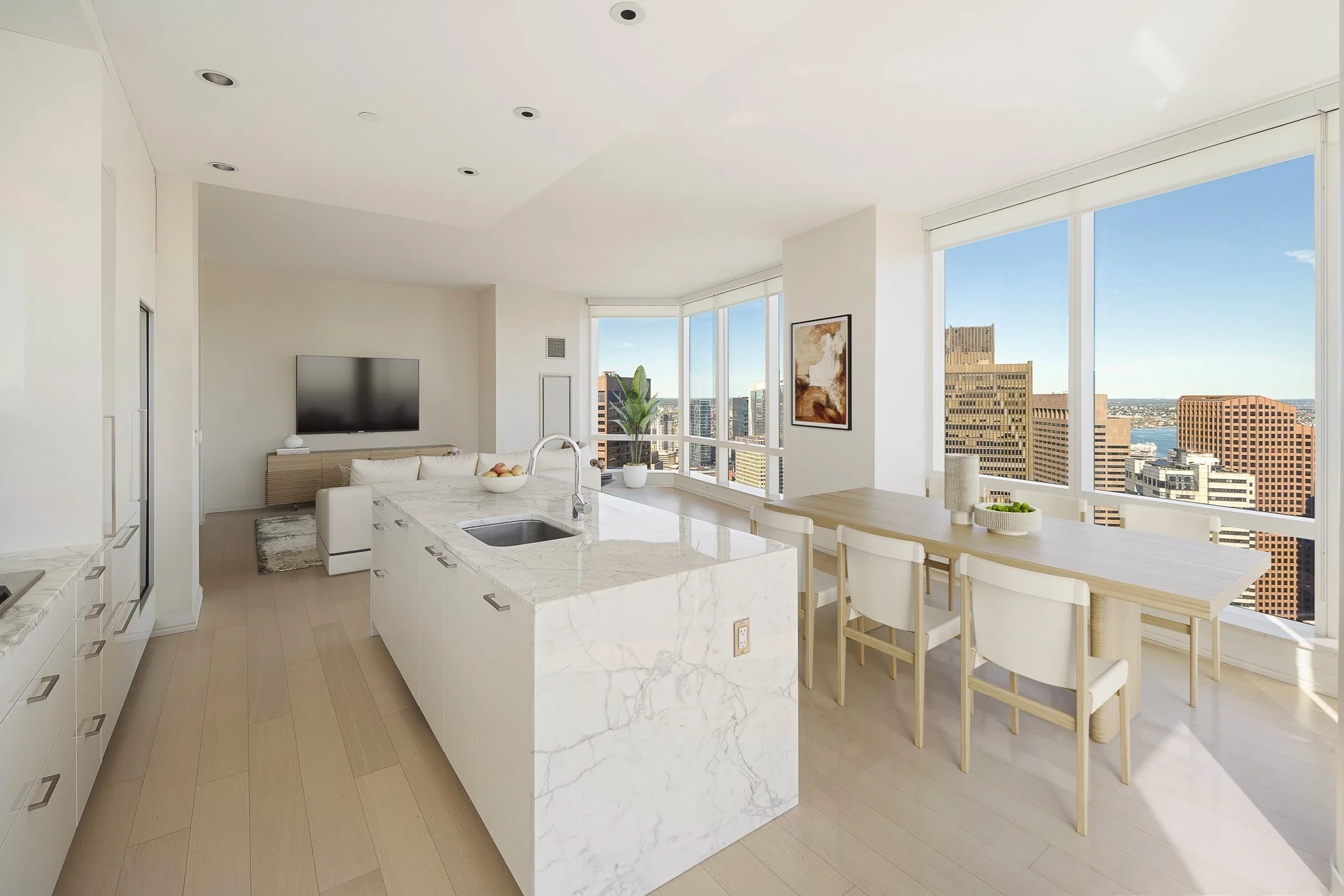 3 bed, 3 bath apartment for rent at 1 Franklin St Unit 5105, Boston Downtown — photo 3 of 35