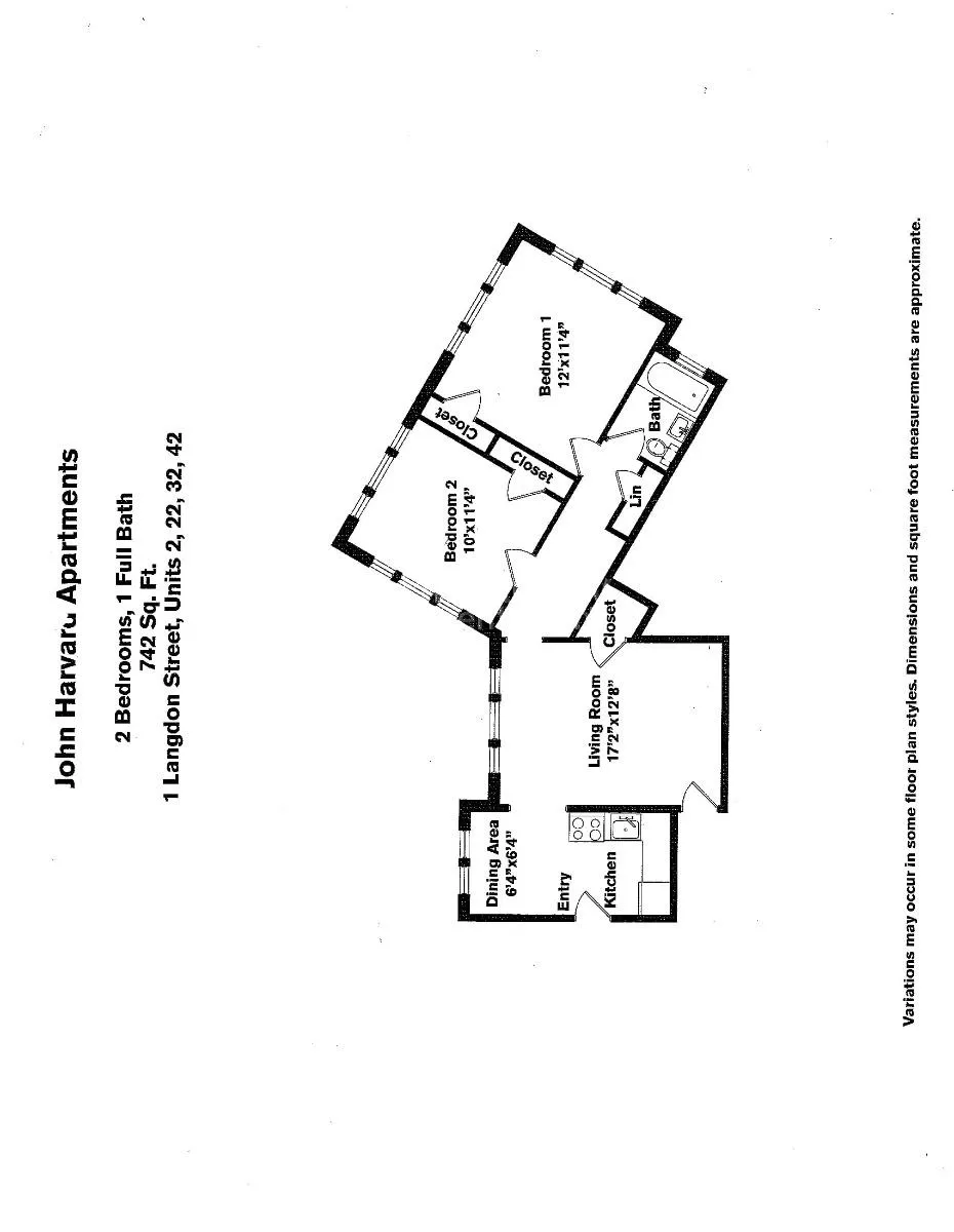 2 bed, 1 bath apartment for rent at 1 Langdon St Unit 22, Harvard Square — photo 8 of 8