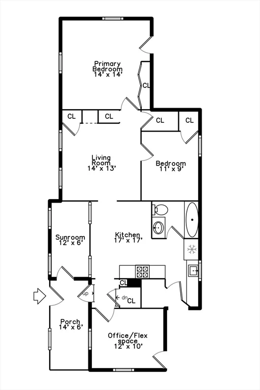 2 bed, 1 bath apartment for rent at 1 Lincoln St Unit 1, Stoneham — photo 29 of 29