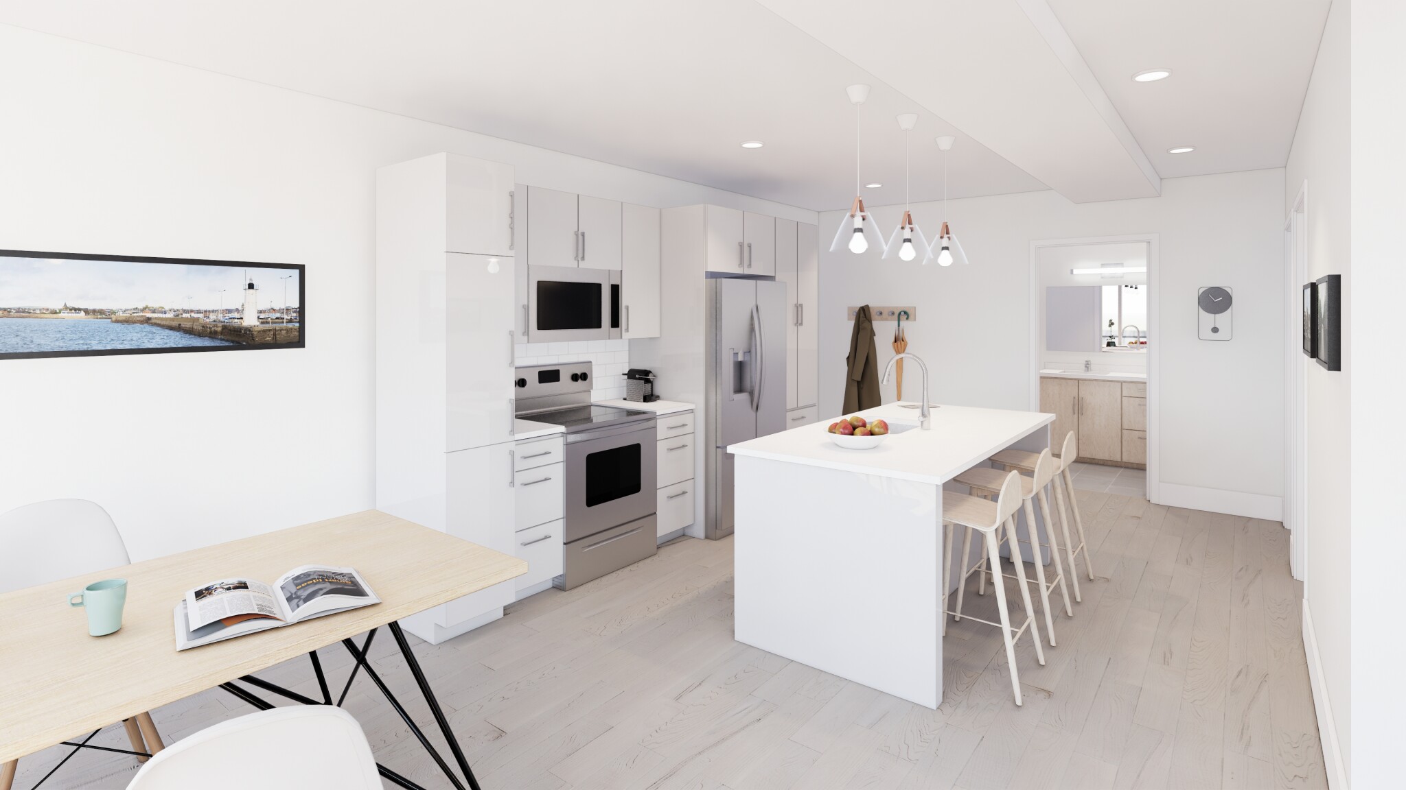 3 bed, 2 bath apartment for rent at 1 Newcomb St Unit 303, Roxbury
