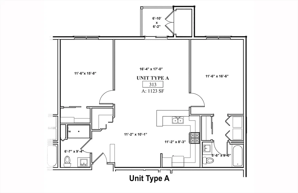 2 bed, 2 bath apartment for rent at 1 Regency Village Way Unit 106, Merrimac — photo 16 of 16