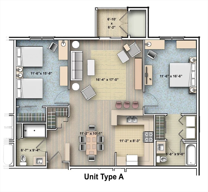 2 bed, 2 bath apartment for rent at 1 Regency Village Way Unit 205, Merrimac — photo 16 of 16