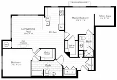 2 bed, 2 bath apartment for rent at 1 Repton Pl Unit 1230, Watertown — photo 2 of 3