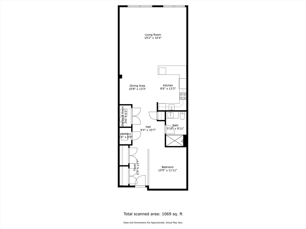1 bed, 1 bath apartment for rent at 1 Westinghouse Plaza Unit 220A, Readville — photo 32 of 32