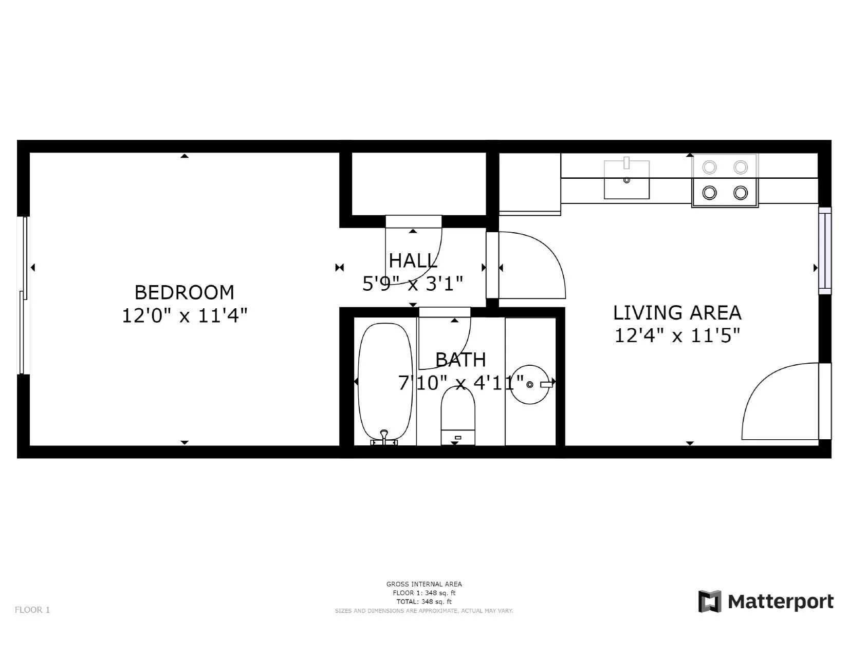 1 bed, 1 bath apartment for rent at 10 Belchertown Rd Unit 39, Amherst — photo 5 of 5