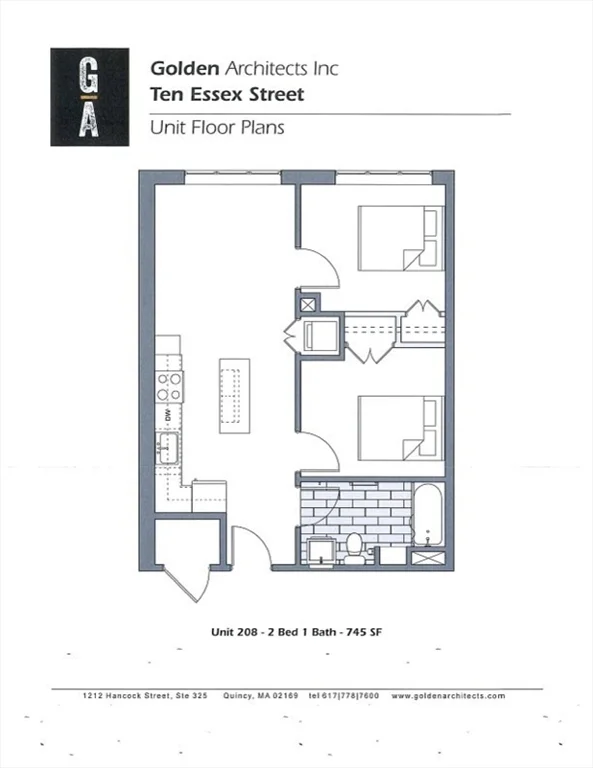 1 bed, 1 bath apartment for rent at 10 Essex St Unit 208, Central Square — photo 9 of 9