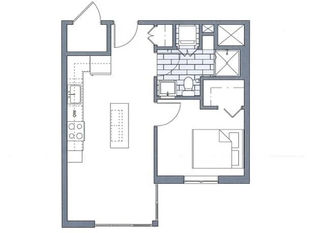 1 bed, 1 bath apartment for rent at 10 Essex St Unit 307, Central Square — photo 10 of 10