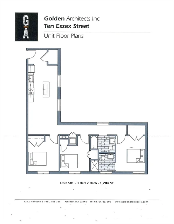 3 bed, 2 bath apartment for rent at 10 Essex St Unit 501, Central Square — photo 12 of 12