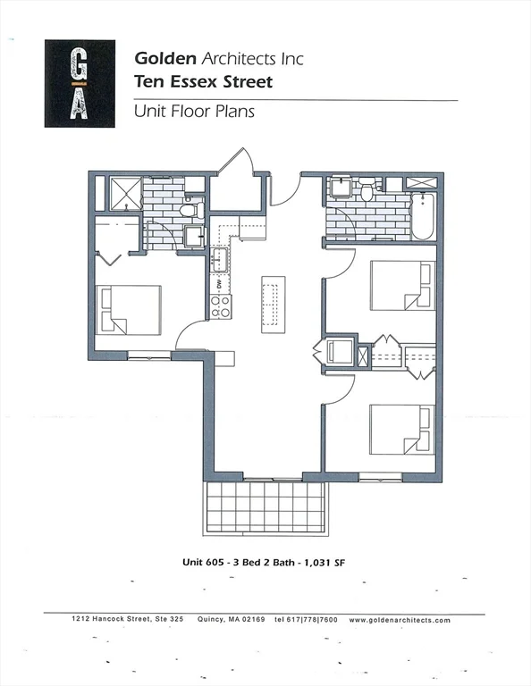 2 bed, 2 bath apartment for rent at 10 Essex St Unit 605, Central Square — photo 12 of 12