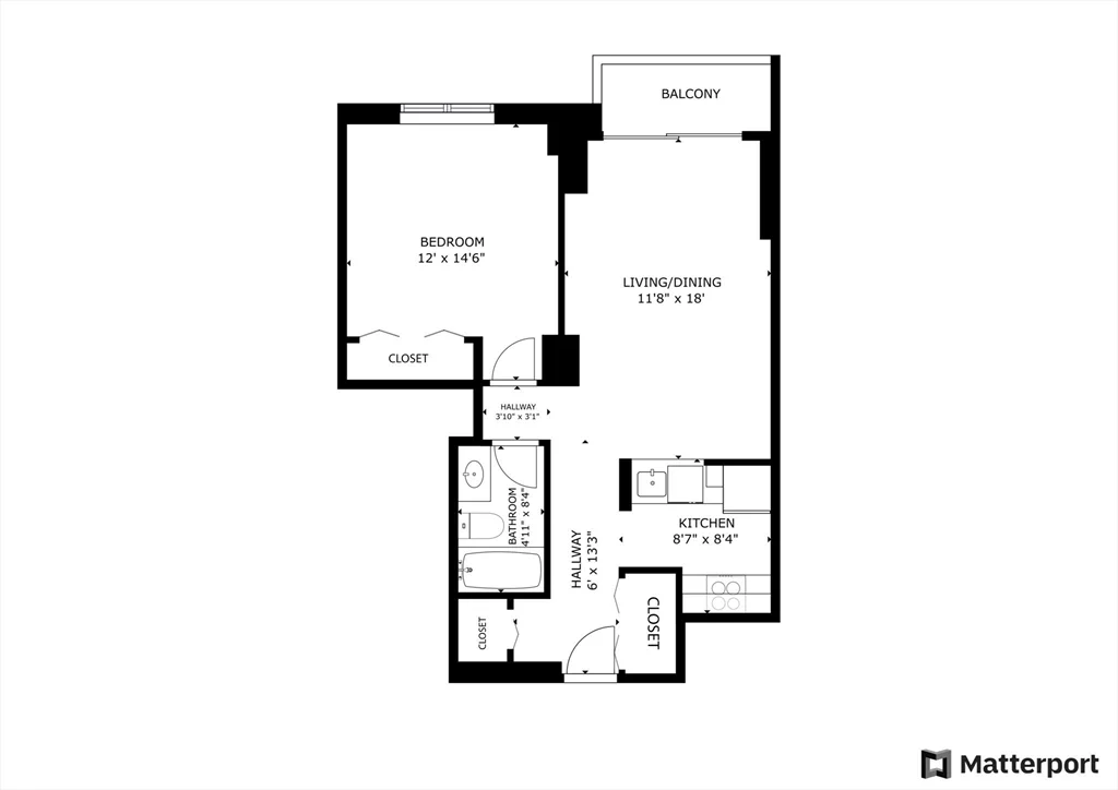 1 bed, 1 bath apartment for rent at 10 Museum Way Unit 1027, East Cambridge — photo 15 of 21
