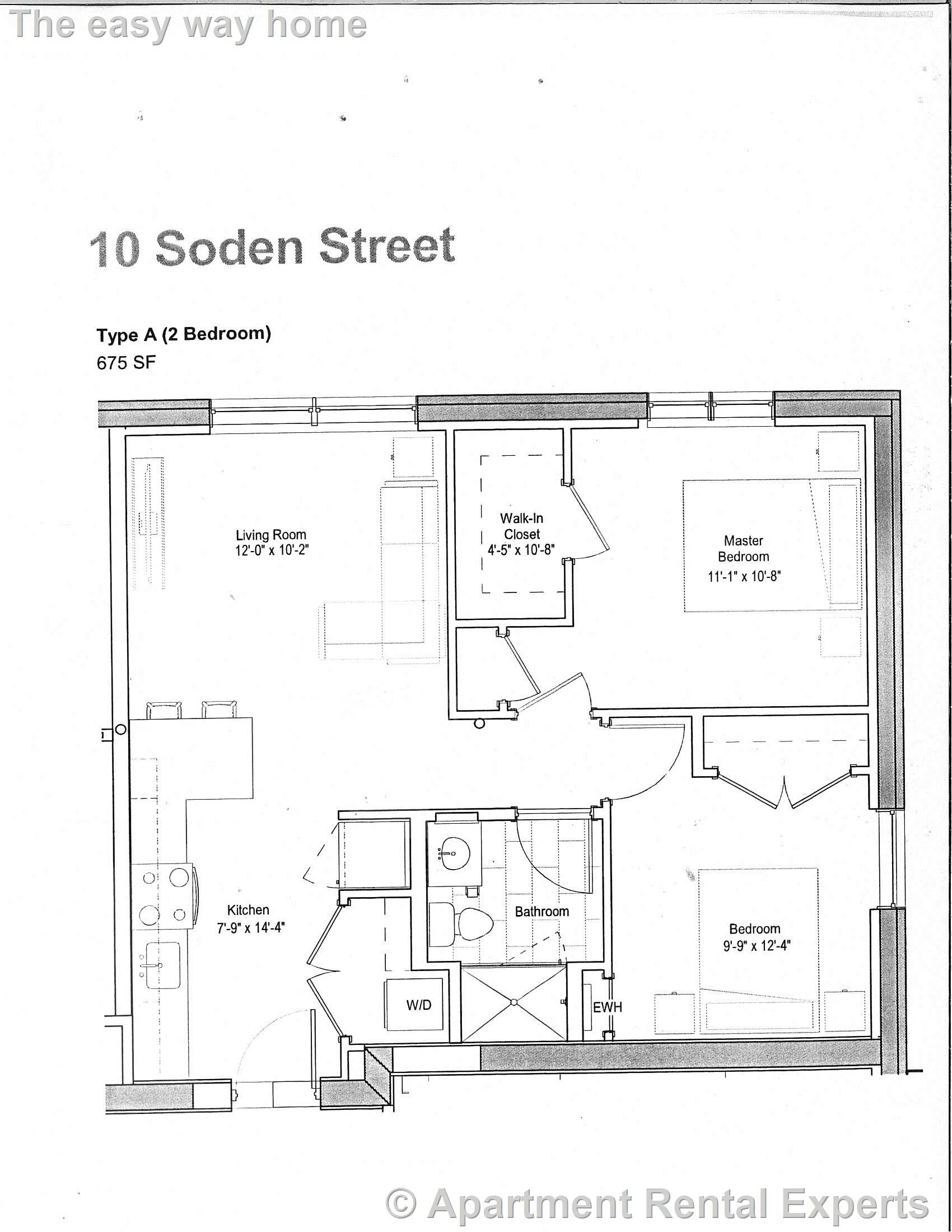 2 bed, 1 bath apartment for rent at 10 Soden St Unit 502, Central Square — photo 11 of 11