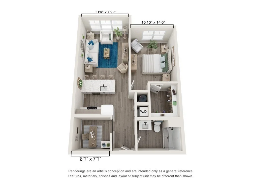 1 bed, 1 bath apartment for rent at 10 Somerset Ave Unit 408, Winthrop — photo 9 of 13