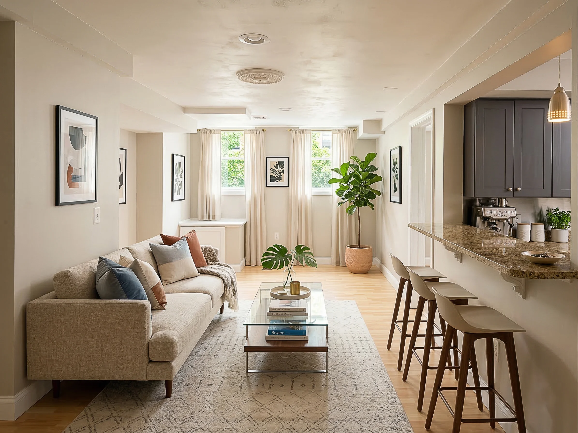3 bed, 2 bath apartment for rent at 10 Strathmore Rd Unit B, Brookline — photo 10 of 15