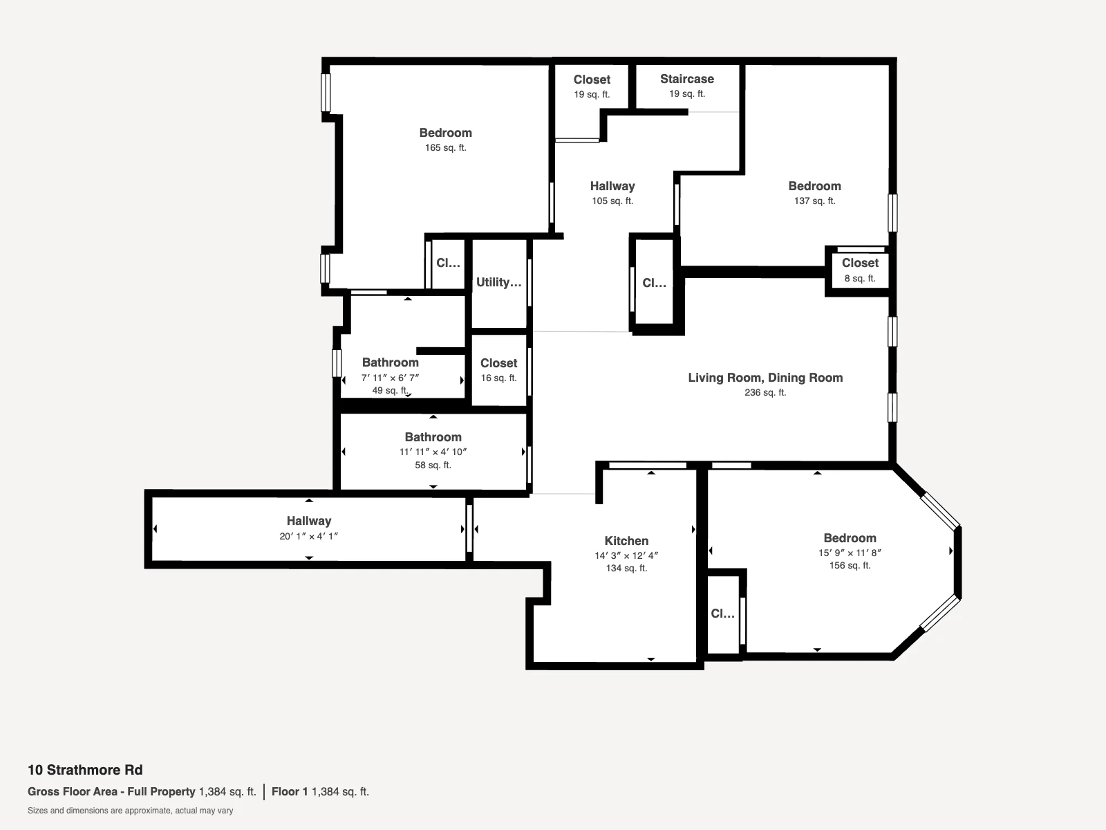 3 bed, 2 bath apartment for rent at 10 Strathmore Rd Unit B, Brookline — photo 12 of 15