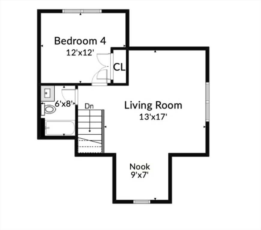 4 bed, 3 bath apartment for rent at 10 Webber Ave Unit 202, Bedford — photo 14 of 25
