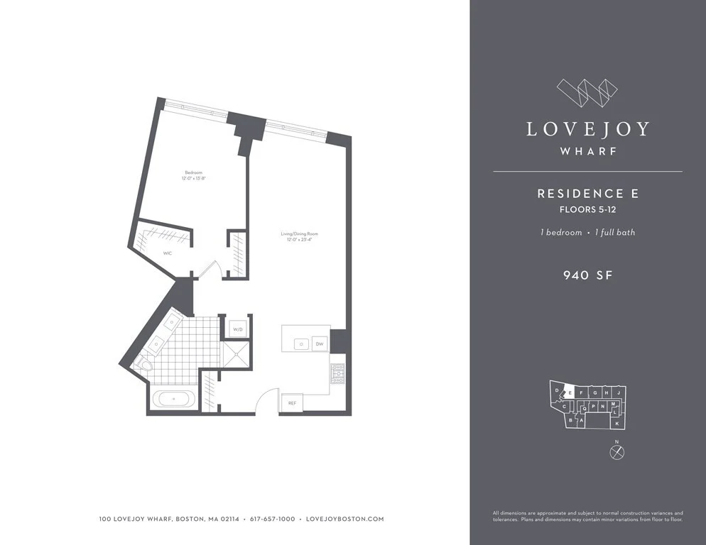 1 bed, 1 bath apartment for rent at 100 Lovejoy Pl Unit 10E, Waterfront — photo 10 of 10