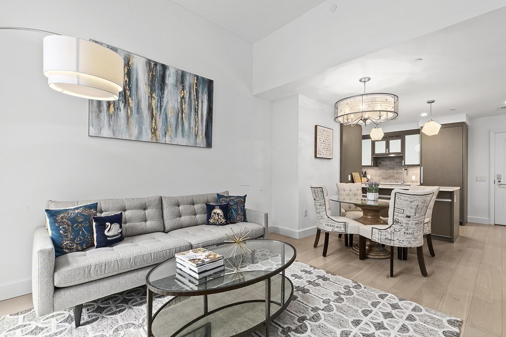 1 bed, 1 bath apartment for rent at 100 Lovejoy Wharf Unit 12M, North End