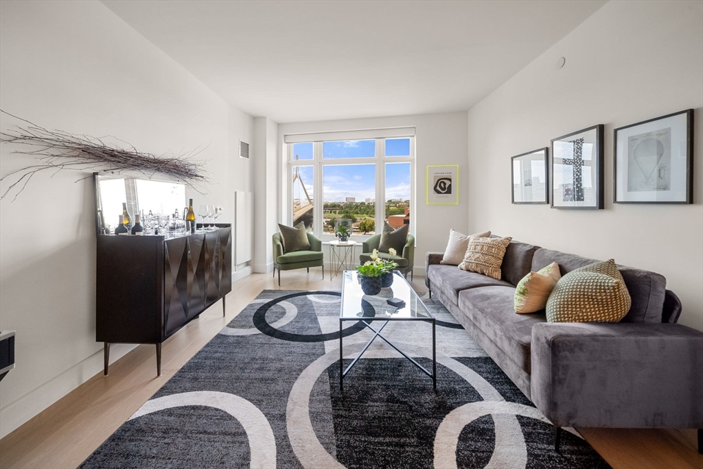 1 bed, 1 bath apartment for rent at 100 Lovejoy Wharf Unit 7E, Waterfront — photo 1 of 19