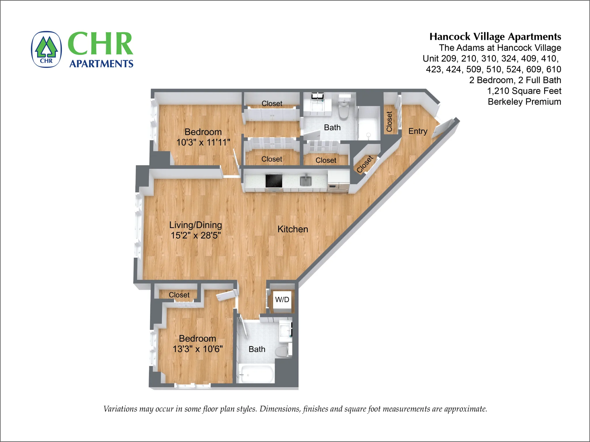 2 bed, 2 bath apartment for rent at 101 Asheville Rd Unit 209, Chestnut Hill — photo 1 of 24
