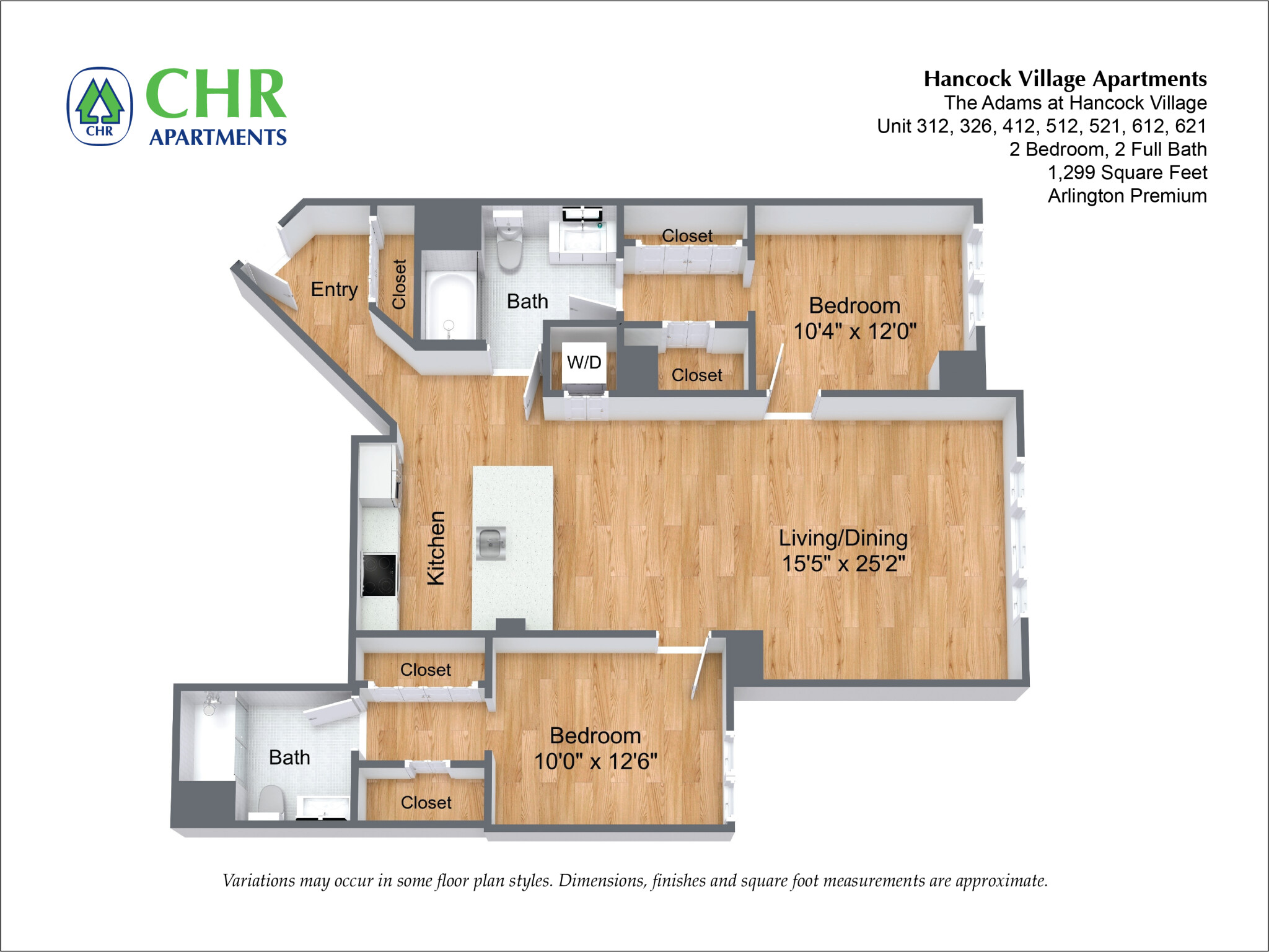 2 bed, 2 bath apartment for rent at 101 Asheville Rd Unit 521, Chestnut Hill — photo 9 of 13