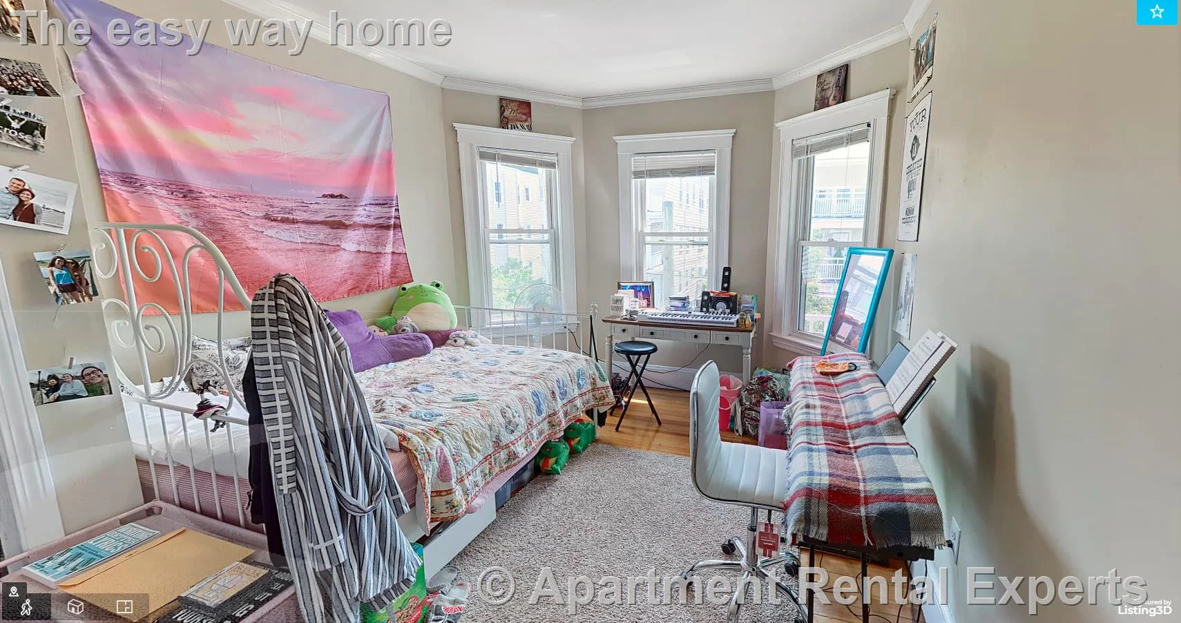 4 bed, 1 bath apartment for rent at 101 Heath St Unit 3, Winter Hill — photo 6 of 12