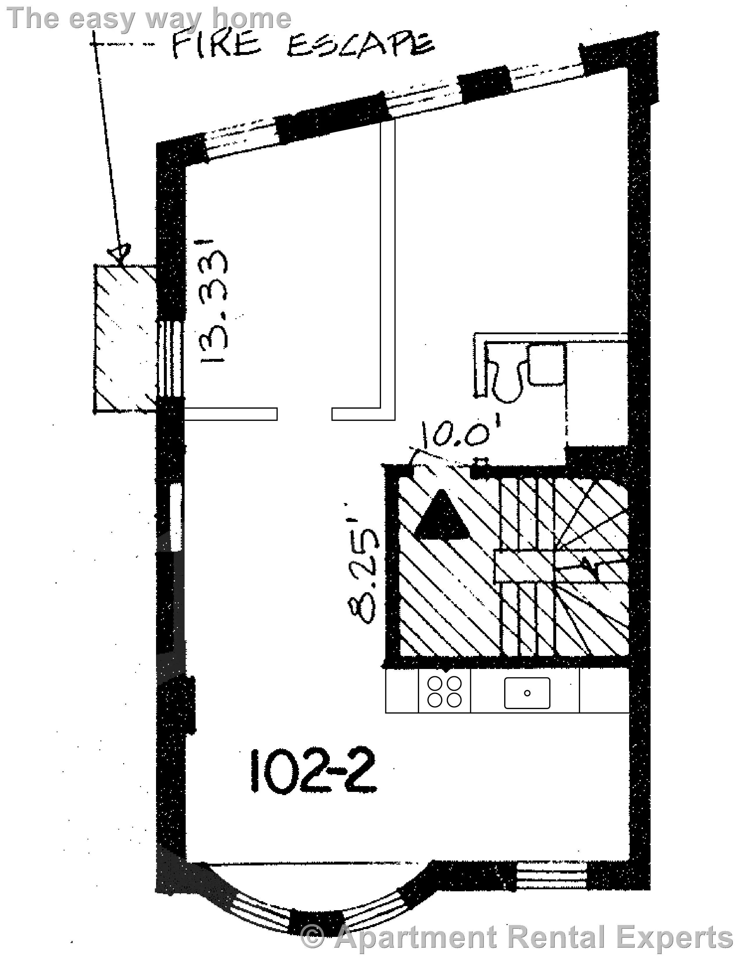 2 bed, 1 bath apartment for rent at 102 Willow St Unit 2, Inman Square — photo 4 of 4
