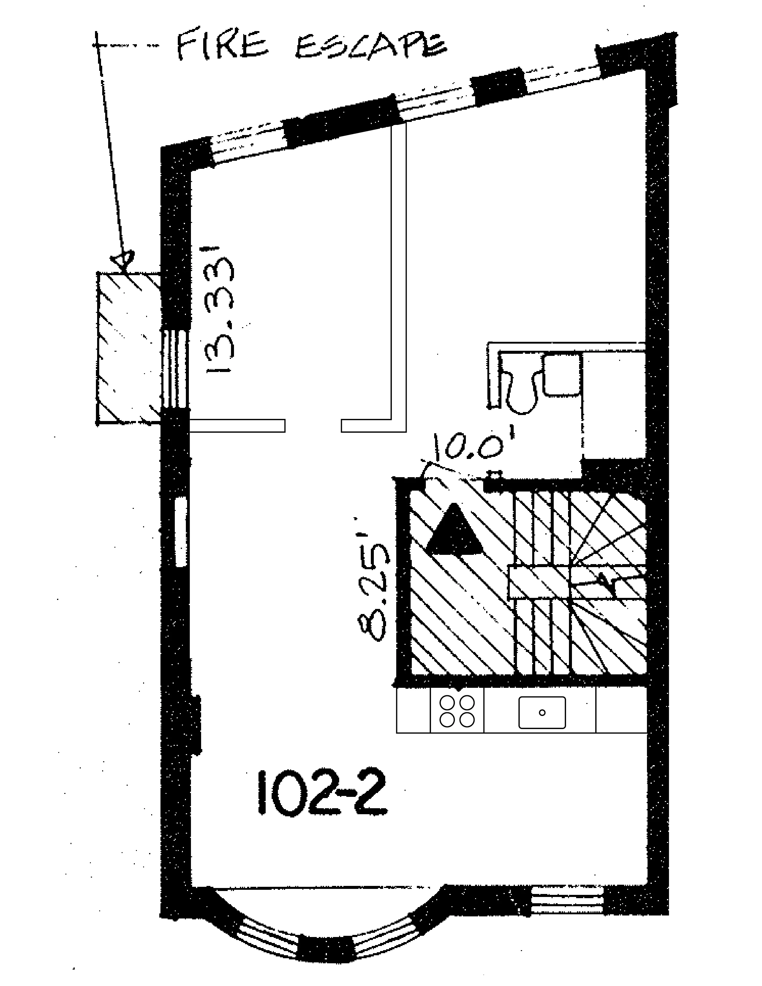 2 bed, 1 bath apartment for rent at 102 Willow St Unit 2, Wellington-Harrington — photo 5 of 8