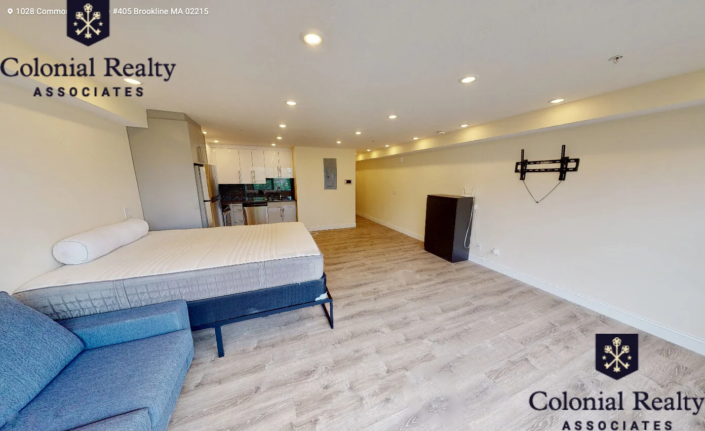 Studio bed, 1 bath apartment for rent at 1026 Commonwealth Ave Unit 203, North Brookline — photo 8 of 14