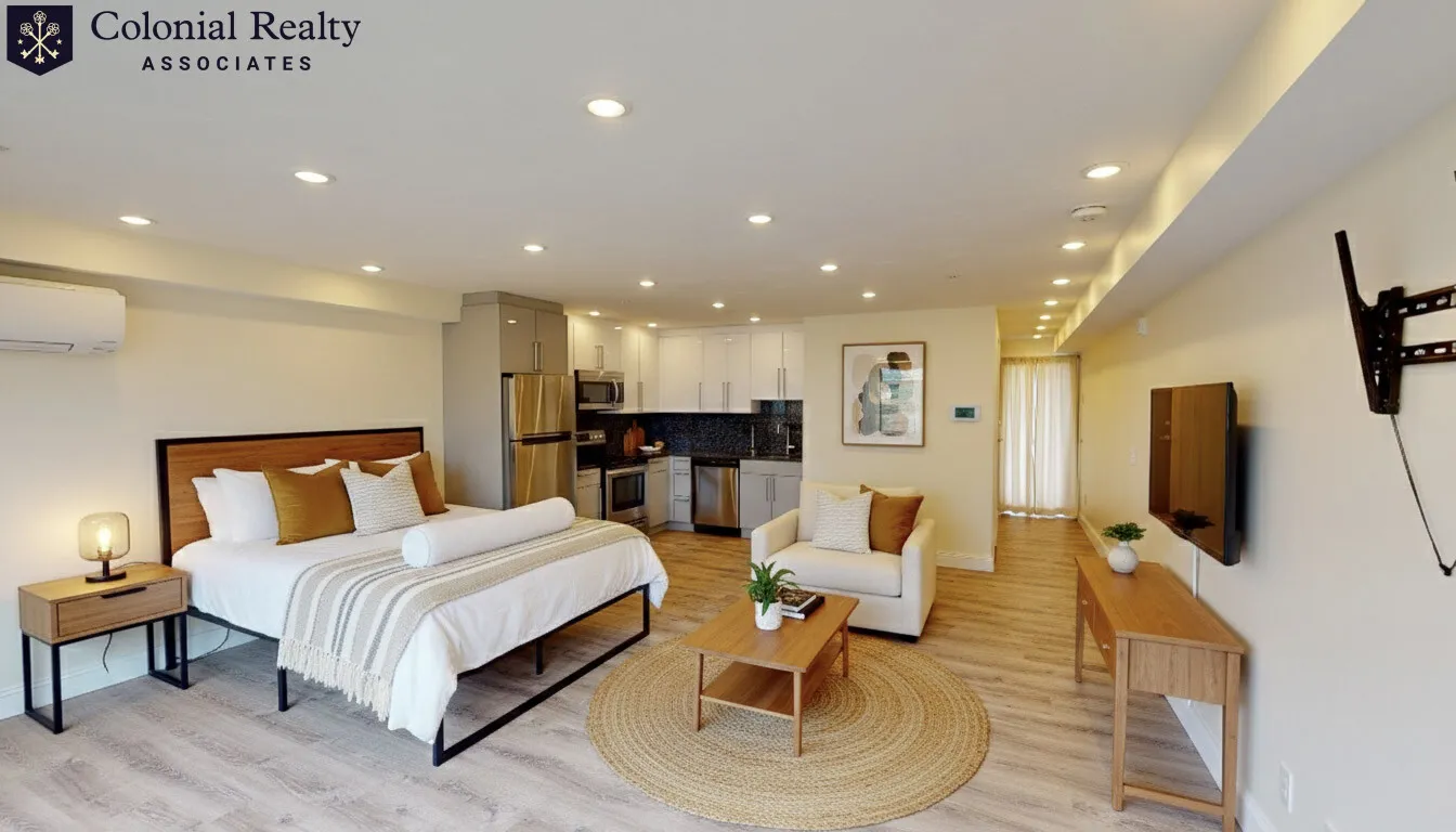 Studio bed, 1 bath apartment for rent at 1028 Commonwealth Ave Unit 201, North Brookline — photo 1 of 6