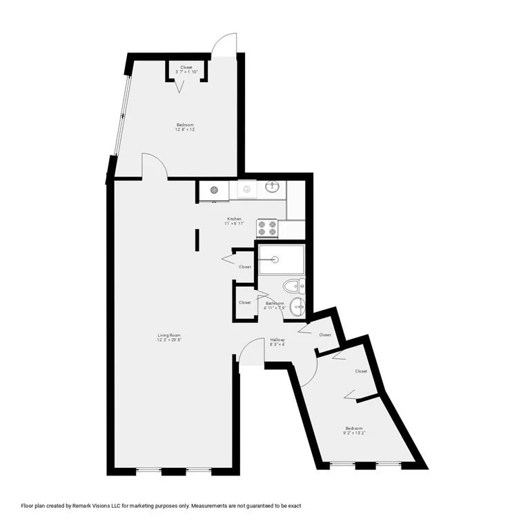 2 bed, 1 bath apartment for rent at 103 Charter St Unit 1, North End — photo 16 of 16