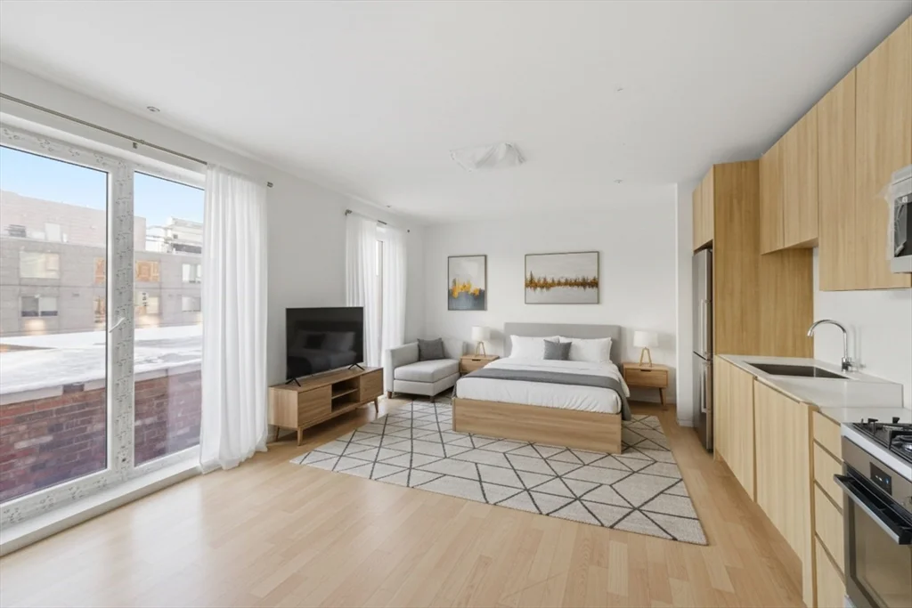 Studio bed, 1 bath apartment for rent at 1035 Commonwealth Ave Unit 209, Allston — photo 1 of 16