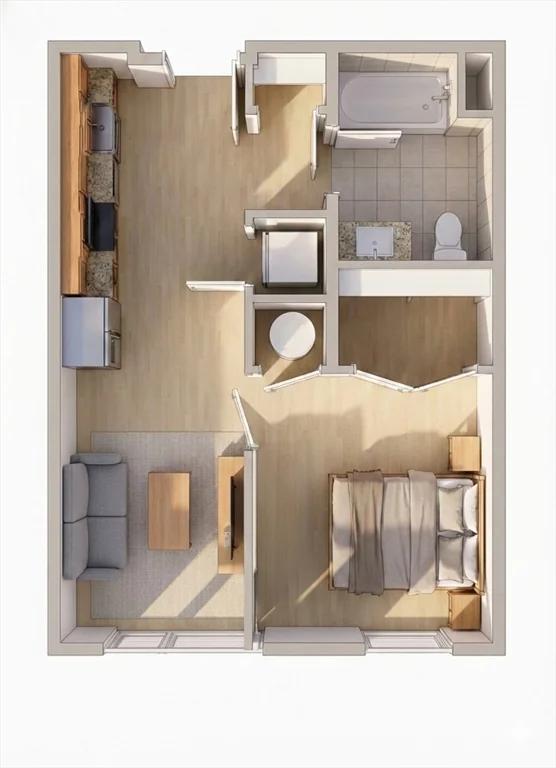 1 bed, 1 bath apartment for rent at 1035 Commonwealth Ave Unit 305, Allston — photo 15 of 15
