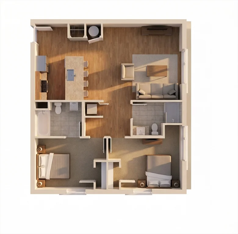 2 bed, 2 bath apartment for rent at 1035 Commonwealth Ave Unit 501, Allston — photo 15 of 23