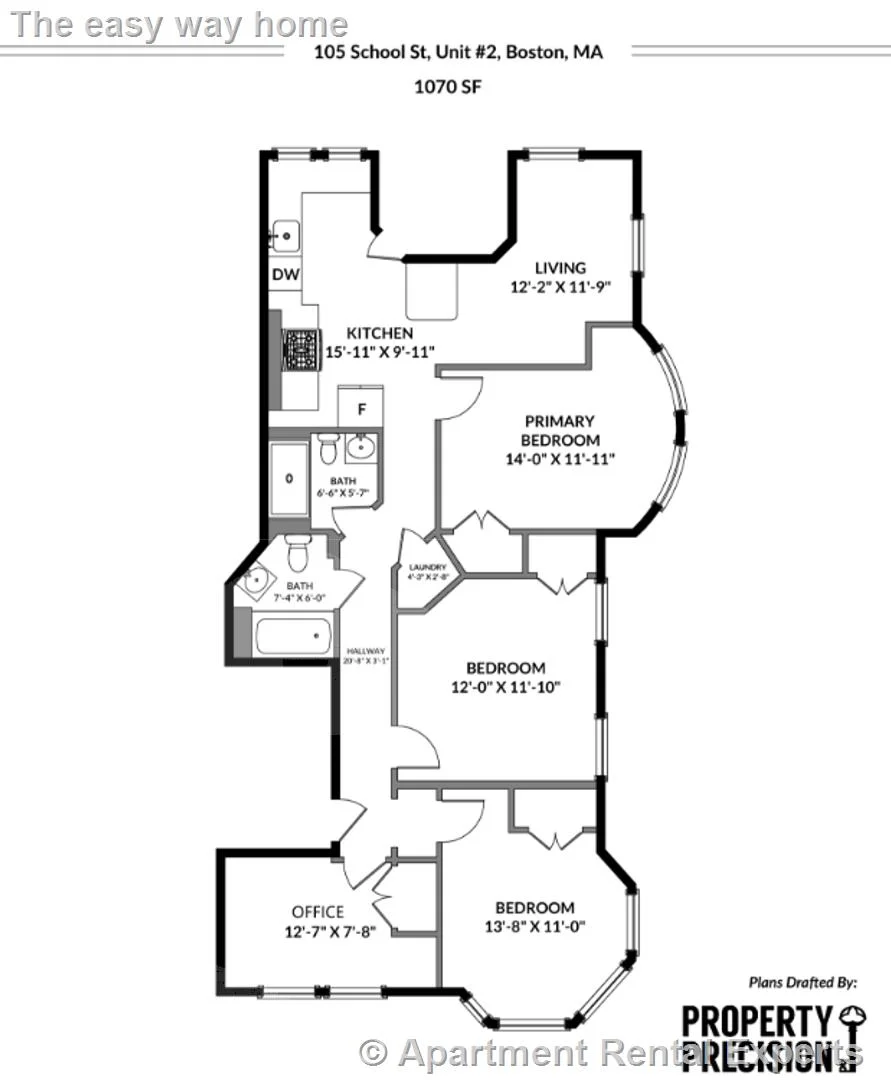3 bed, 2 bath apartment for rent at 105 School St Unit 2, Roxbury — photo 18 of 19