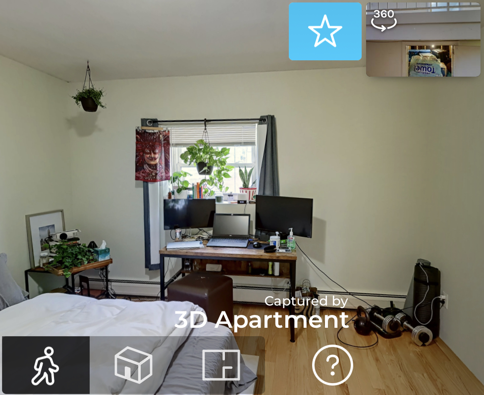 2 bed, 1 bath apartment for rent at 106 Central St Unit 1, Powder House Square — photo 4 of 9