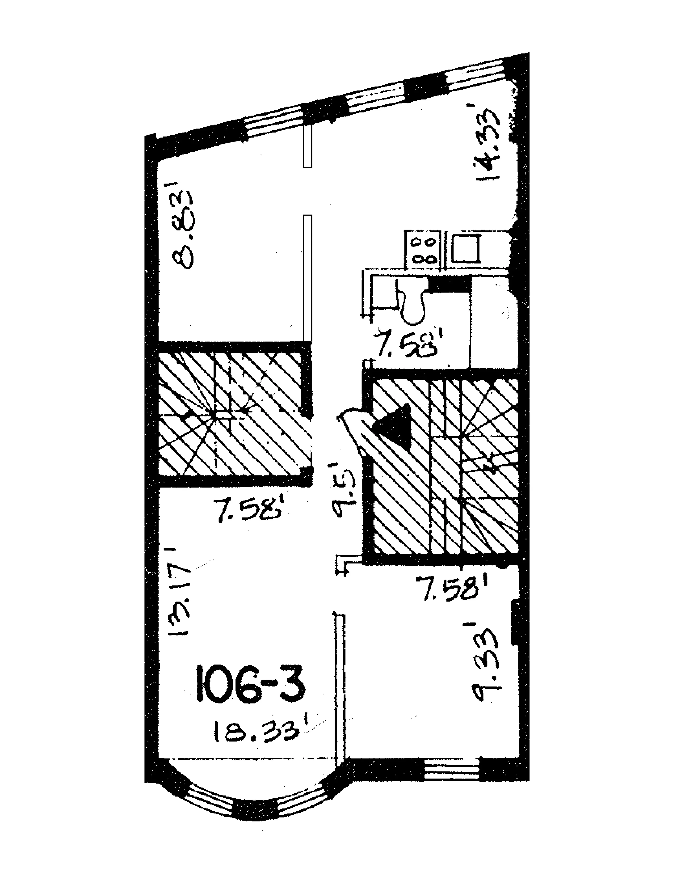 1 bed, 1 bath apartment for rent at 106 Willow St Unit 106-03, Wellington-Harrington — photo 7 of 9