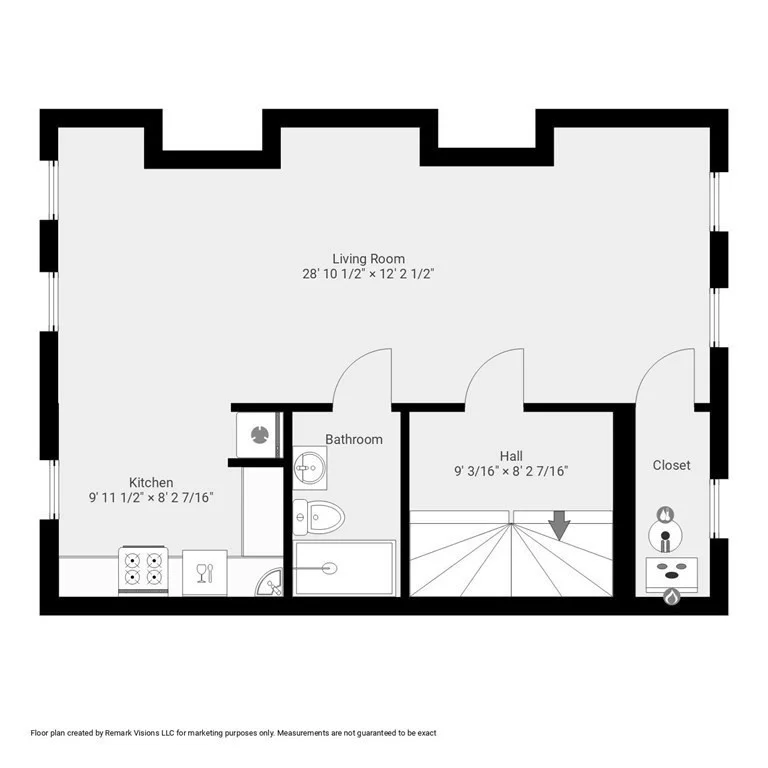 Studio bed, 1 bath apartment for rent at 11-C Waltham St Unit 3, South End — photo 16 of 16