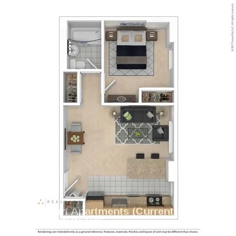 1 bed, 1 bath apartment for rent at 11 Camelot Ct Unit 11-3B, Brighton — photo 2 of 5