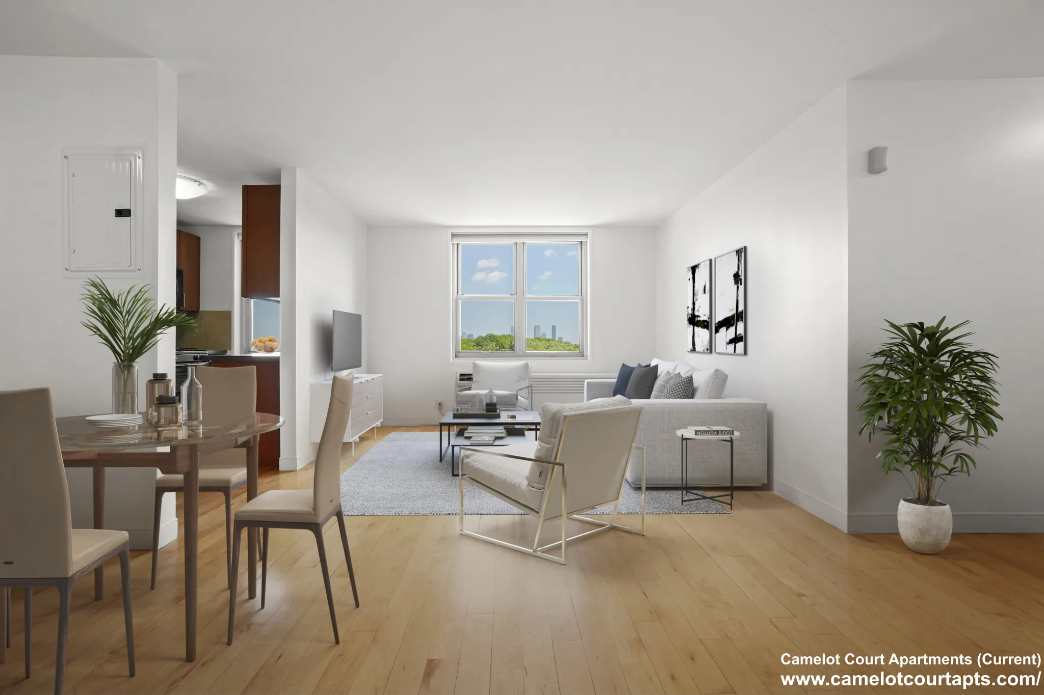 2 bed, 1 bath apartment for rent at 11 Camelot Ct Unit 11-7L, Brighton — photo 2 of 5