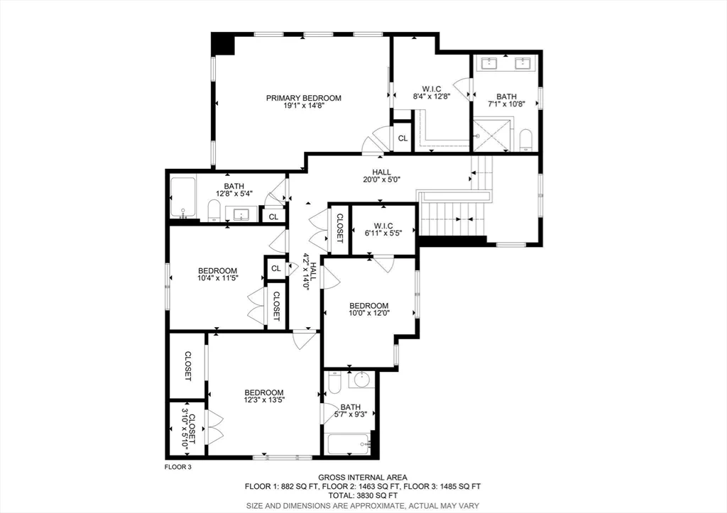 5 bed, 4+ bath apartment for rent at 11 Chase Ave, Lexington — photo 39 of 40
