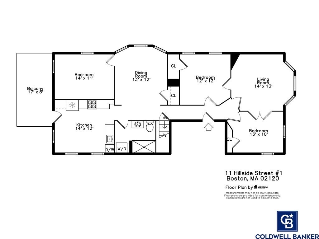 2 bed, 1 bath apartment for rent at 11 Hillside St Unit 2, Mission Hill — photo 14 of 16