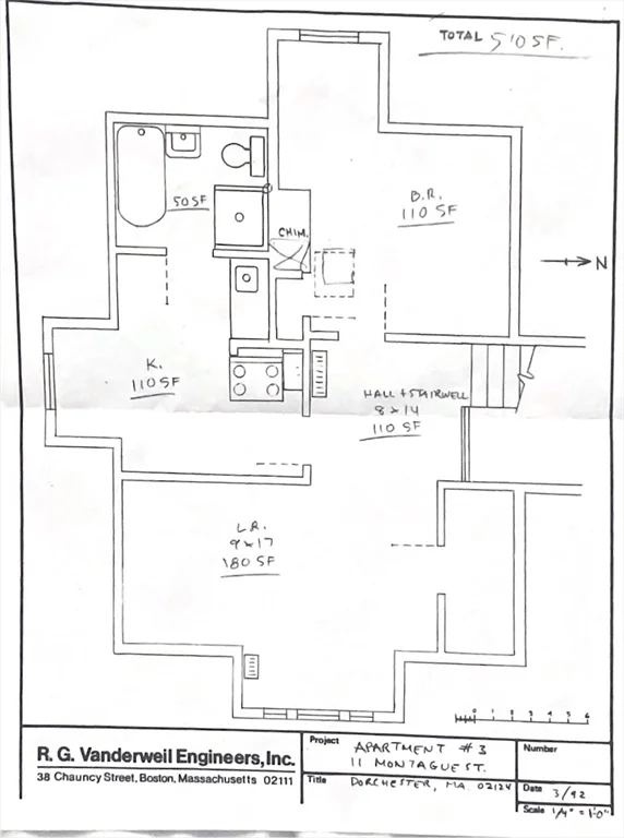 1 bed, 1 bath apartment for rent at 11 Montague St Unit 3, Dorchester — photo 10 of 13